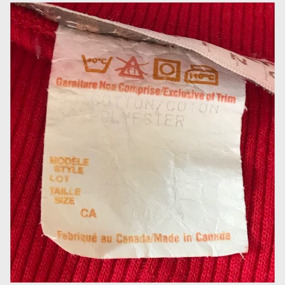 Red Full-Zip Polo Top - Picture 4 of 4